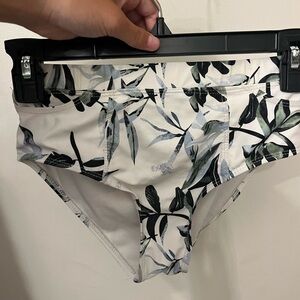 Floral bathing suit bottoms